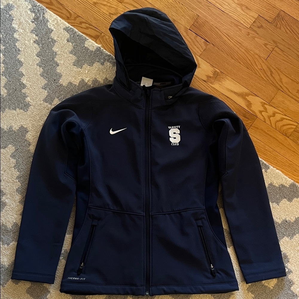 Nike Penn State Therma-fit jacket with hood.